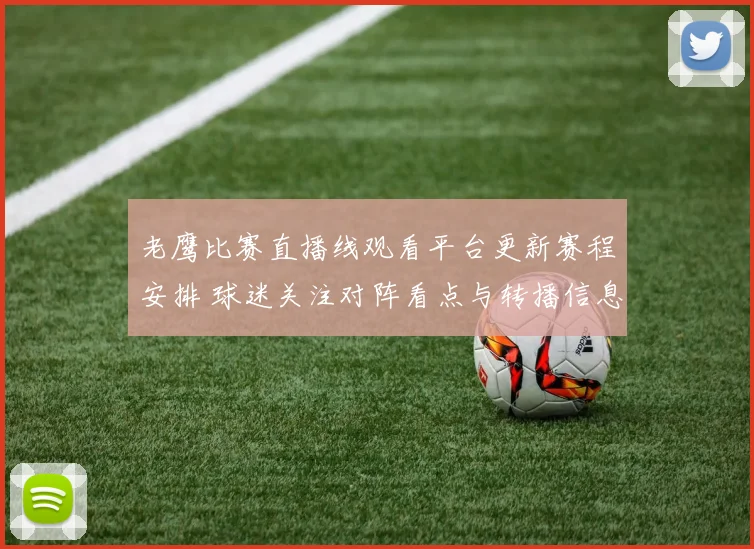 老鹰比赛直播线观看平台更新赛程安排 球迷关注对阵看点与转播信息